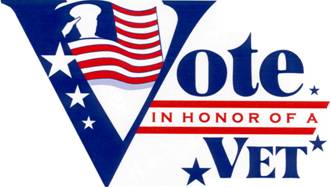 Vote in Honor of a Veteran Logo Florida 